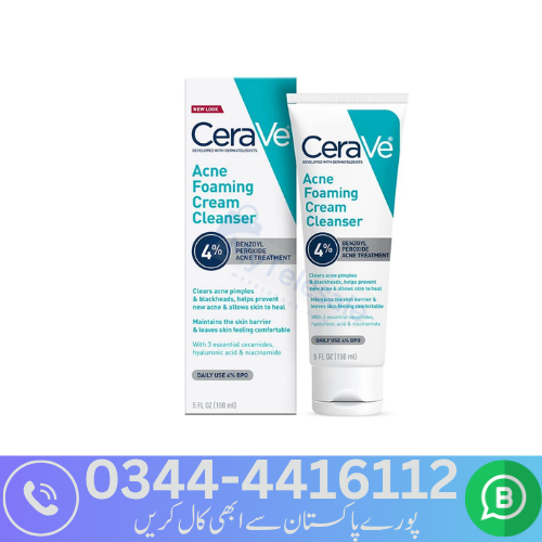 CeraVe Acne Foaming Cream Wash